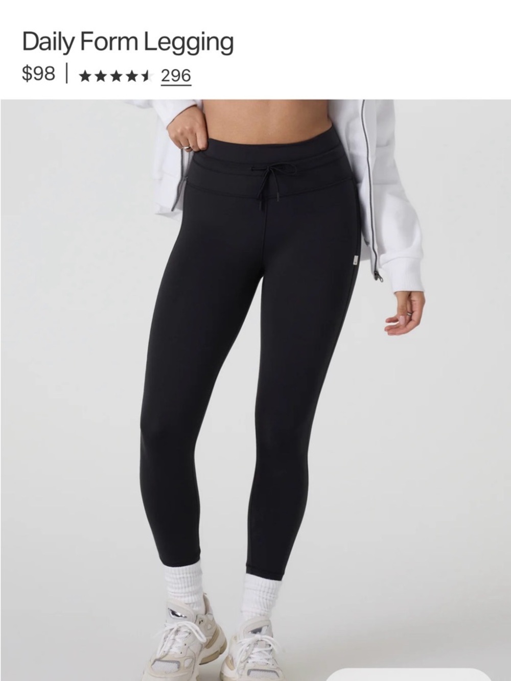 Vuori Daily Form Leggings - Blue